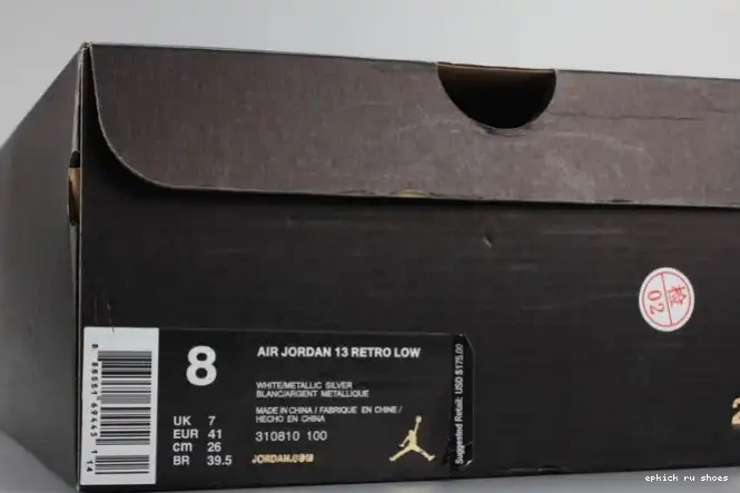 Rep Jordan 13 Money LowPure mens white 310810-100 Air 0420